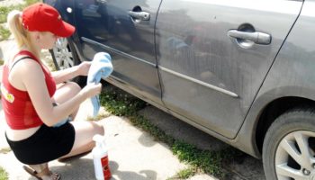 Сухая мойка автомобиля