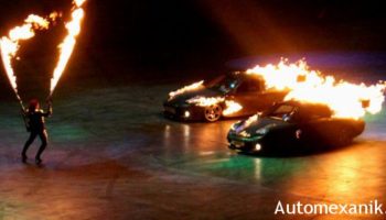 Шоу TOP GEAR - каскадеры