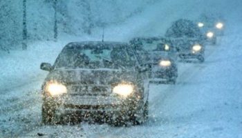 Вождение на зимней дороге