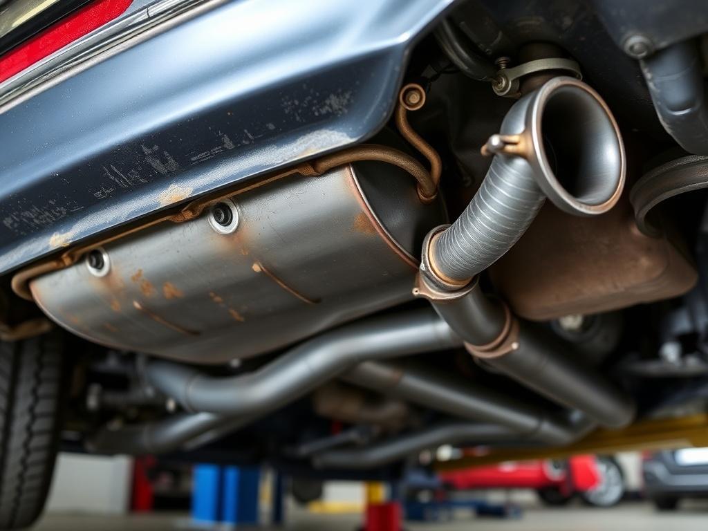 Замена глушителя: сложности и решения