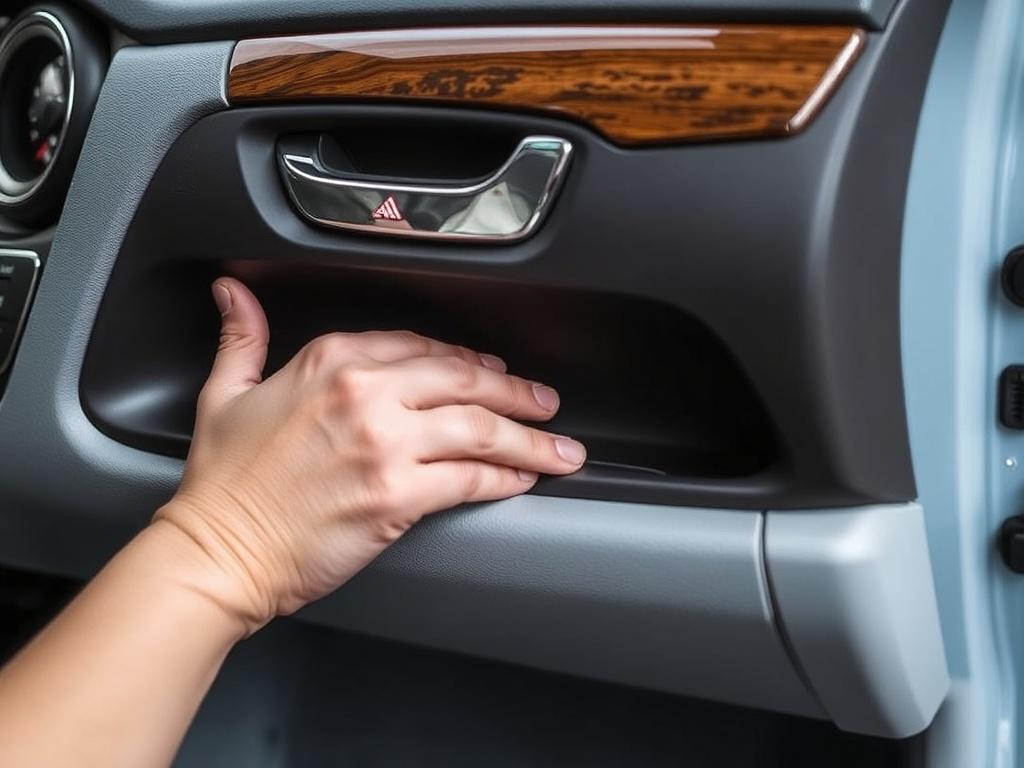 Уход за пластиковыми элементами салона: восстановление цвета