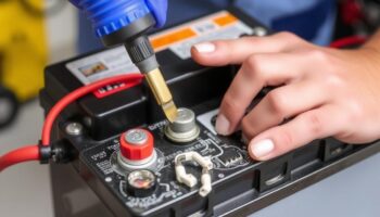 Уход за аккумулятором: очистка клемм и профилактика сульфатации