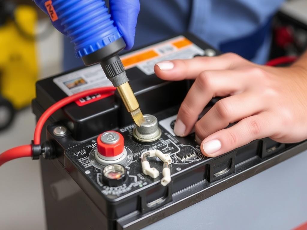 Уход за аккумулятором: очистка клемм и профилактика сульфатации